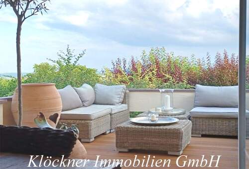 Terrasse - 9 Zimmer Bauernhaus, Landhaus in Blieskastel