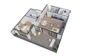 3D - Grundriss W16 - 