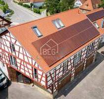 Modernes Gewerbe mit Einfamilienhaus und Garten - Schwäbisch Hall