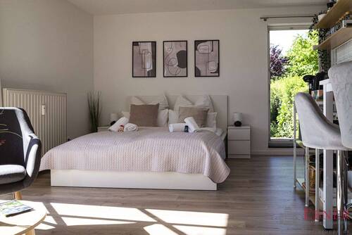 Schlafzimmer - 1 Zimmer Terrassenwohnung zum Kaufen in Viechtach