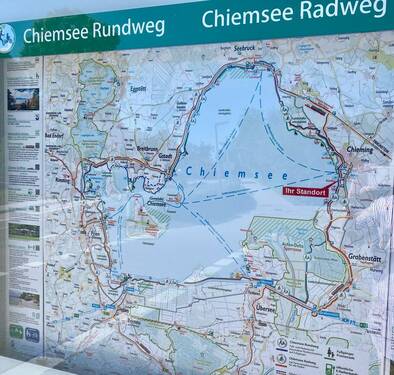 Chiemseekarte - 