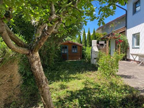 Garten - 4 Zimmer Etagenwohnung zum Kaufen in Chieming