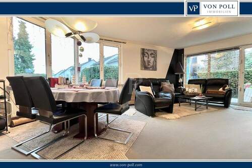 Erdgeschosswohnung mit kleinem Garten – entspanntes Wohnen auf einer Ebene - Erdgeschosswohnung mit kleinem Garten - entspanntes Wohnen auf einer Ebene