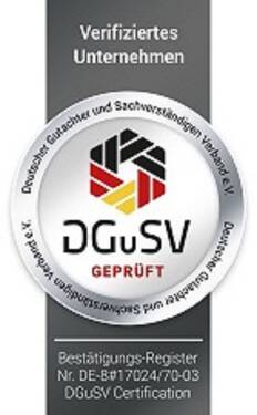 Siegel_DGuSV_Firmen - 3 Zimmer Etagenwohnung zum Kaufen in Bad Salzuflen