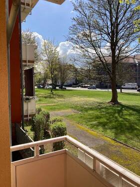 Balkonaussicht - 3 Zimmer Etagenwohnung in Salzgitter