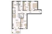 Wohnungsgrundriss - 