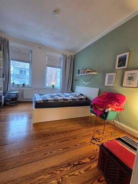 Schlafzimmer - Etagenwohnung mit 49,00 m&sup2; in Kiel zur Miete