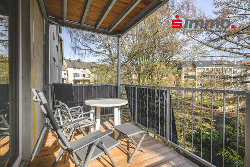 Terrasse - 3 Zimmer Etagenwohnung zum Kaufen in Aachen