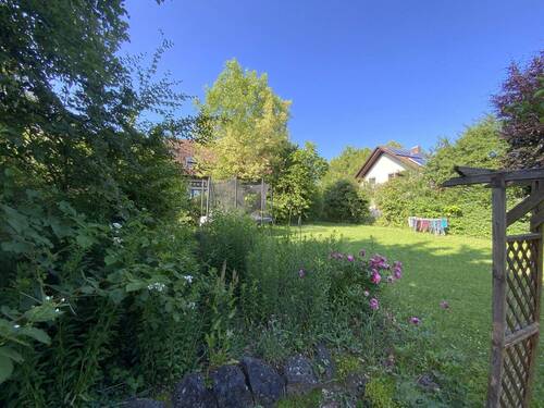 Erholung im eigenen Garten - 