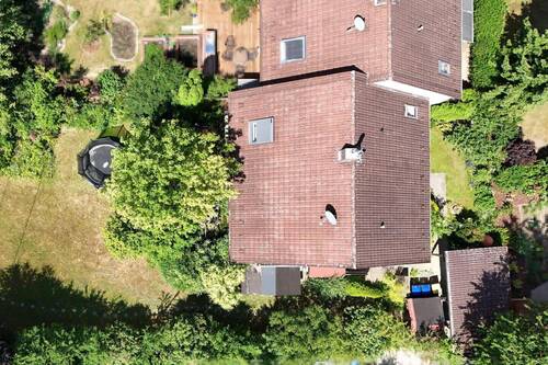 Vogelperspektive - 5 Zimmer Doppelhaushälfte in Neunkirchen