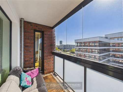 Balkon - 2 Zimmer Etagenwohnung in Hamburg