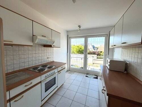 Küche mit Balkon - 