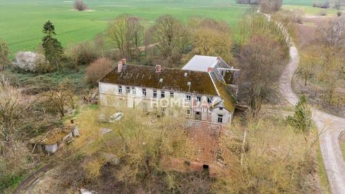Außenansicht Drohne 1 - Mehrfamilienhaus, Wohnhaus mit 708,00 m² in Goldbeck zum Kaufen