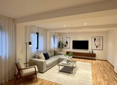 Großzüges Wohnzimmer 