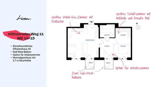 Hüttenroder Weg 11: WE 14+15 - 