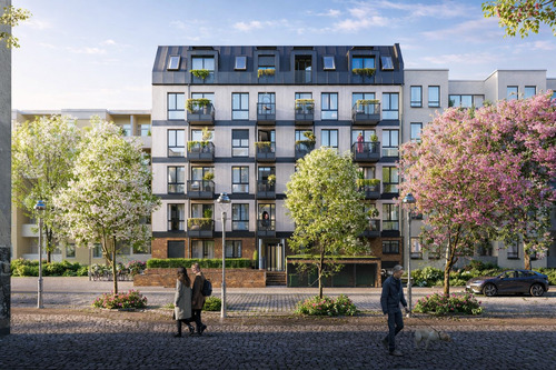 Straßenansicht - 2 Zimmer mit SW-Balkonen zw. Maybachufer und Treptower Park