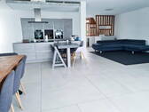 Wohnzimmer/Küche - 6 Zimmer Doppelhaushälfte in Meckenheim