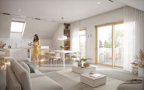 Bild 2 - 4 Zimmer Etagenwohnung zum Kaufen in Rohr in Nb