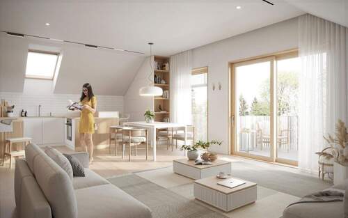 Bild 3 - 4 Zimmer Etagenwohnung in Rohr in Nb