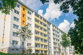 Rückansicht - Etagenwohnung mit 56,70 m&sup2; in Chemnitz zur Miete