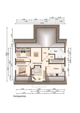 Dachgeschoss - 7 Zimmer Mehrfamilienhaus, Wohnhaus in Kühlungsborn