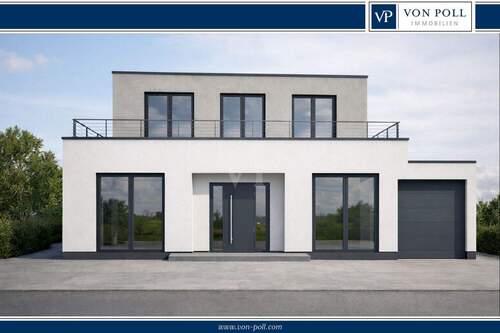 Moderne und Natur in Einklang - Ihr Neubau im Bauhausstil mit Blick - Moderne und Natur in Einklang - Ihr Neubau im Bauhausstil mit Blick