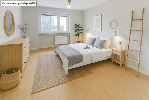 Schlafzimmer - Einrichtungsbeispiel - 