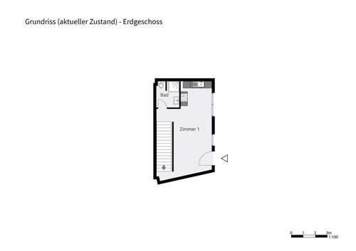 Grundris - aktueller Zustand EG - 