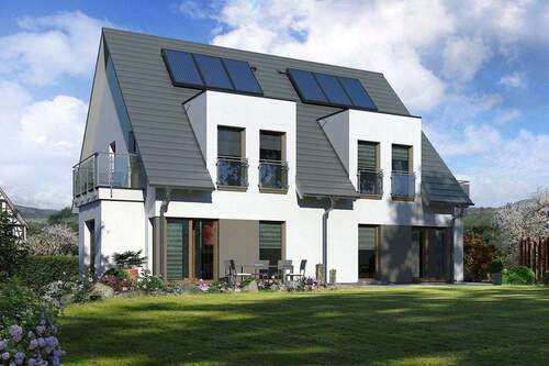 Bild 1 - Doppelhaustraum in Spremberg. Baue im Sommer Dein Haus.