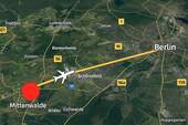 google-Auszug - Lage zu Berlin - Grundstück in Mittenwalde