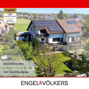 Engel & Völkers Ingolstadt - Zuhause im Grünen: Doppelhaushälfte für Familienidylle mit Garten, Ruhe & viel Potenzial