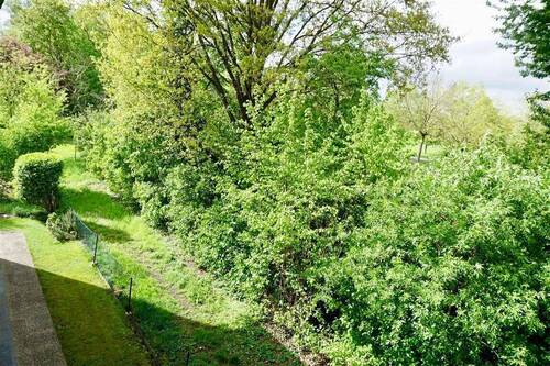 Blick aus ihrer Wohnung - 