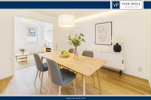 Titelbild - Altbau trifft Moderne - stilvoll sanierte Doppelhaushälfte in Fliesteden
