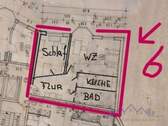 Grundriss WG 6 ehemaliges Büro - 