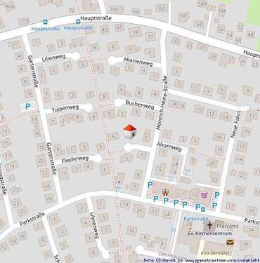 Lageplan Web - 4 Zimmer Bungalow zum Kaufen in Fuldabrück / Dennhausen