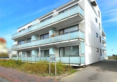 Außenansicht 2 Wange - Ihr Rückzugsort am Meer - Ferienwohn. mit Terrasse auf Wangerooge