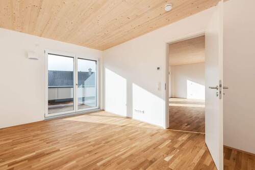 Schlafzimmer - Etagenwohnung mit 73,50 m&sup2; in Pentling zum Kaufen