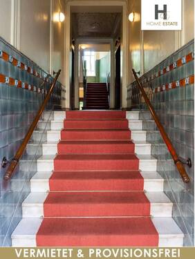 Treppenhaus - 3 Zimmer Etagenwohnung zum Kaufen in Leipzig