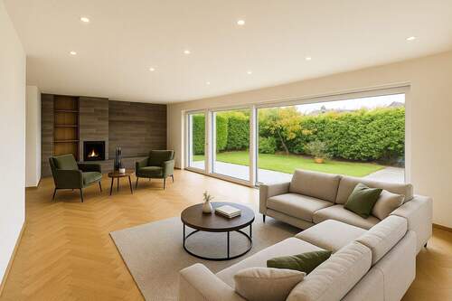 Visual Wohnzimmer - 4 Zimmer Einfamilienhaus in Bergheim