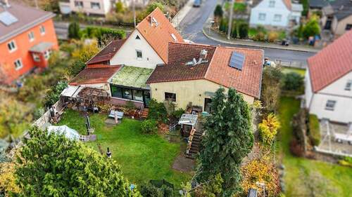Haus von hinten - Einfamilienhaus mit 240,40 m&sup2; in Berlin / Biesdorf zum Kaufen