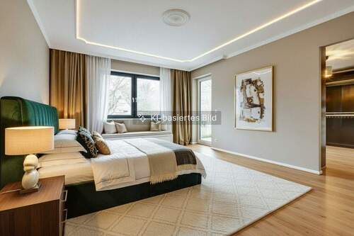 Schlafzimmer EG visualisiert - 