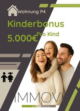 Kinderbonus P4 - 3 Zimmer Etagenwohnung zum Kaufen in Pentling