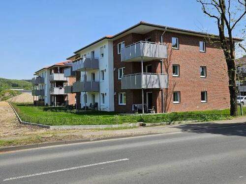 Ansicht Balkone - Barrierefreie 3-Zimmer-Wohnungen in 49536 Lienen