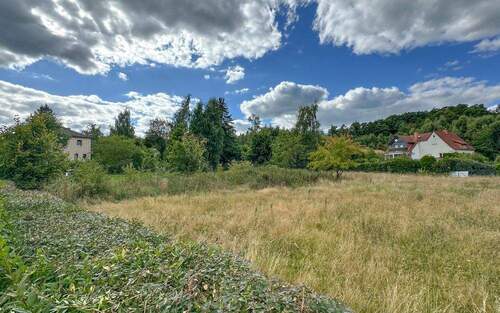 Blick über das Grundstück 2 - 