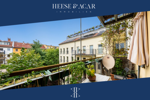 1 - Bestlage von Berlin Mitte zwischen Arkona- & Zionskirchplatz - Altbau mit 3 Zimmern + Balkon & Lift