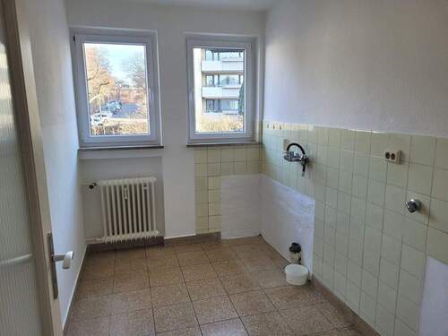 Blick in die Küche - 