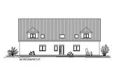 Nordansicht - 3 Zimmer Etagenwohnung zur Miete in Ostrhauderfehn / Langholt