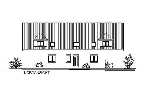 Nordansicht - 3 Zimmer Etagenwohnung zur Miete in Ostrhauderfehn / Langholt