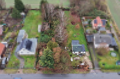 Luftaufnahme - Projektwentwickler in Panketal aufgepasst: 2.493 m² Bauland für bis zu 4 Häuser