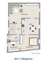 Grundriss 1. OG visualisiert 4012 - 